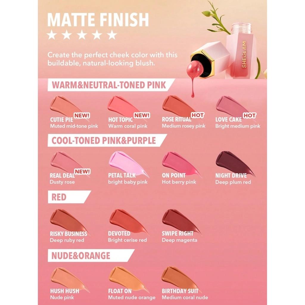 Sheglam Color Bloom Liquid Blush Real Deal 5.2ml