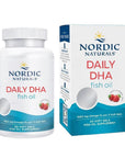 Nordic Naturals Daily DHA Fish Oil Support Capsules 60 Count