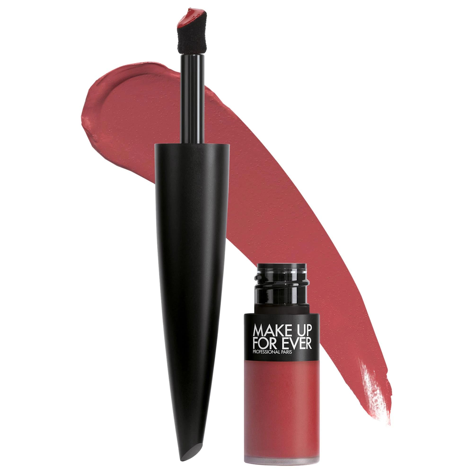 Rouge Artist Longwear Liquid Lipstick - 24HR Matte Finish, Transfer-Proof, Waterproof - Rouge Artist For Ever Matte Rouge Artist 24HR Longwear Liquid Lipstick - Matte Finish Longwear Liquid Lipstick, Matte Finish Lipstick, Transfer-proof Lipstick, Waterproof Makeup, 24 Hour Lip Color, Rouge Artist, Liquid Lipstick, Long Lasting Lipstick, Matte Lipstick, Makeup for Busy Mornings, Special Occasion Makeup, Outdoor Makeup, Waterproof Lipstick, Comfortable Lipstick, Smoothing Lipstick