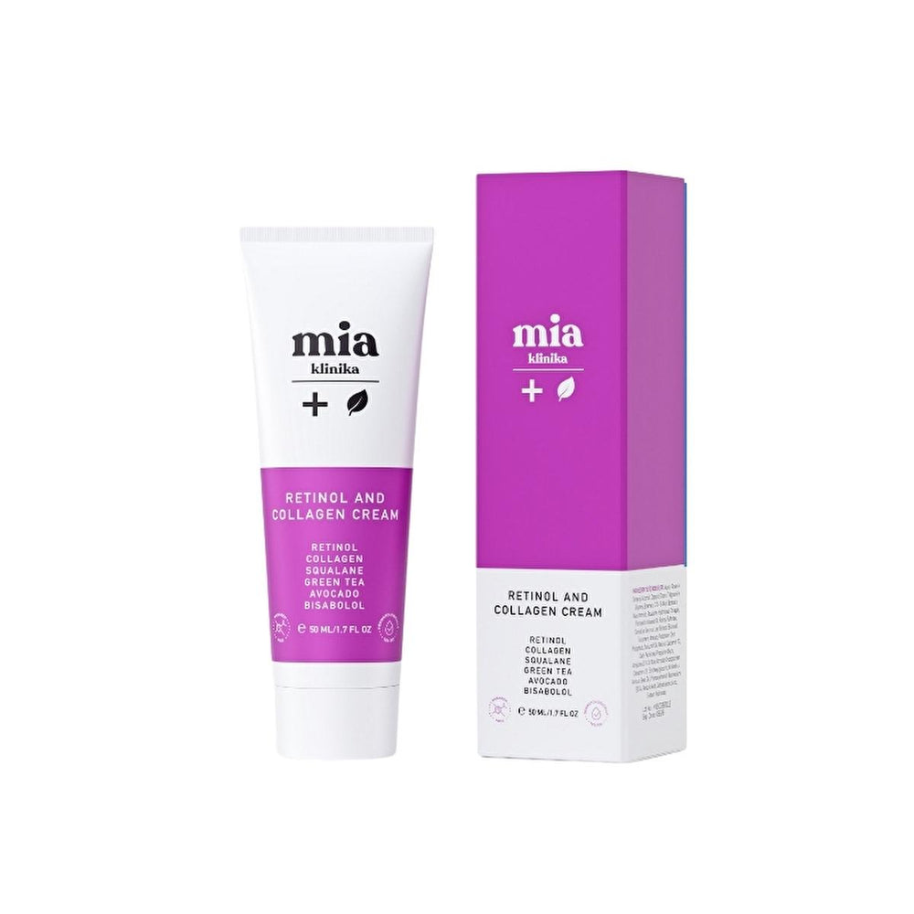 Mia Klinika Anti-Aging Cream with Retinol and Collagen - Reduces Wrinkles, Improves Skin Elasticity - 1.69 fl oz - view 4