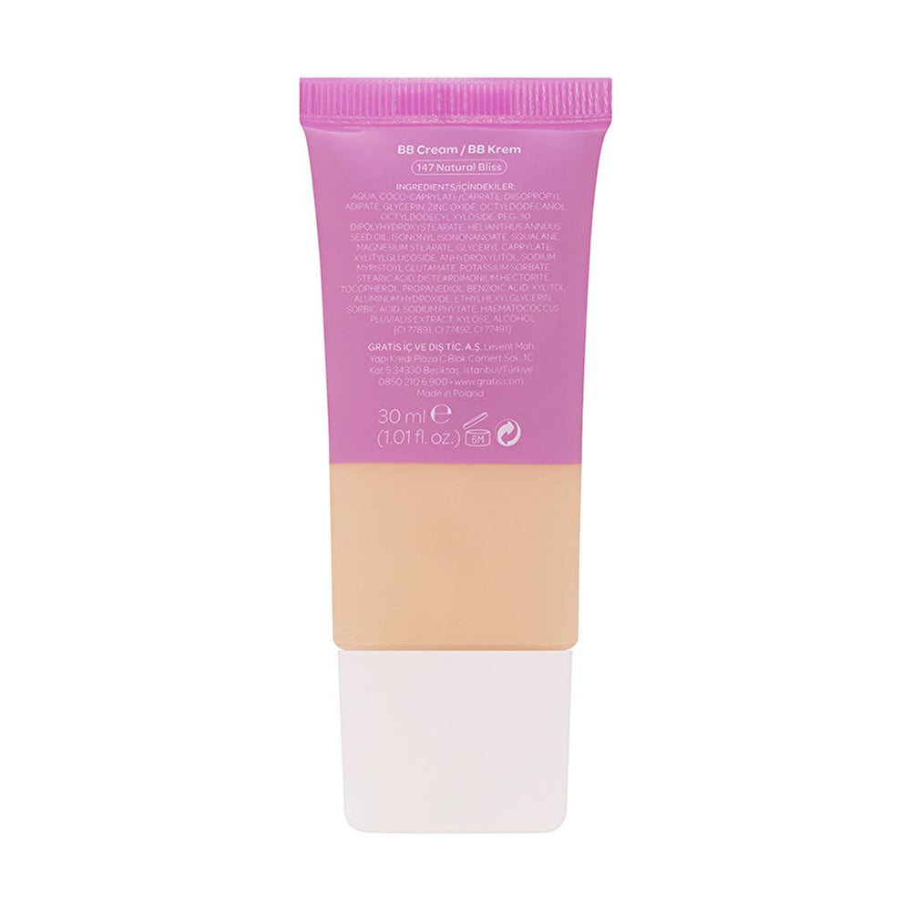 Beaulis BB Cream Natural Finish Makeup with SPF 10 Sun Protection - Lightweight Coverage, Multi-Shade - Foundation