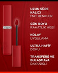 Loreal Paris Infaillible Matte Resistance Liquid Matte Lipstick - Long-Lasting, Transfer-Resistant Formula Loreal Paris Long-Lasting Liquid Matte Lipstick - Transfer-Resistant Loreal Paris, Infaillible Matte Resistance, Liquid Matte Lipstick, Long-lasting lip color, Transfer-resistant lipstick, Matte Lipstick, Cosmetics, Makeup, Lip Care, Beauty Products, Long-lasting Makeup, Lip Color, Makeup Essentials