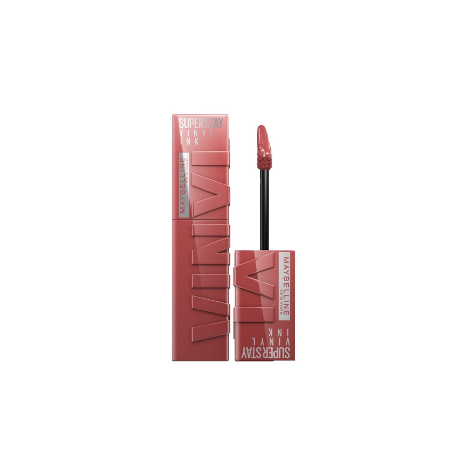 Maybelline New York Super Stay Vinyl Ink Long-Lasting Liquid Lipstick - 115 Peppy Shade, Glossy Finish, Durable Cosmetics Maybelline New York Super Stay Vinyl Ink Lipstick - 115 Peppy Maybelline New York Super Stay Vinyl Ink, Long-lasting liquid lipstick, Glossy lip color, 115 Peppy shade, Affordable cosmetics, Durable lip makeup, Liquid lipstick, Cosmetics, Makeup, Lip care, Beauty products, Glossy finish, Trusted brand, Cosmetic essentials, Makeup must-haves, Lipstick lovers