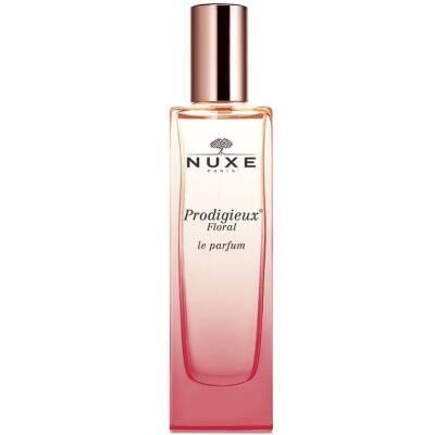 nuxe prodigious floral perfume bottle, nuxe floral perfume close-up, nuxe perfume in a beautiful setting Nuxe Prodigieux Floral Perfume - Delicate Floral Scent | 50ml Nuxe Prodigieux Floral Perfume - 50ml nuxe, floral-perfume, women-perfume, 50ml-perfume, fragrance, luxury-fragrance, everyday-us, special-occasion, light-and-fresh, ai-generated