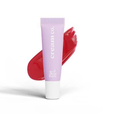 cream co lip balm strawberry sorbet, 3 in 1 lip balm packaging, strawberry sorbet lip balm texture Cream Co. 3 in 1 Lip Balm - Strawberry Sorbet | 10 ml Cream Co. 3 in 1 Lip Balm - Strawberry Sorbet lip-balm, strawberry-sorbet, lip-care, cream-co, moisturizing, nourishing, natural-ingredients, three-in-one, hydration, ai-generated