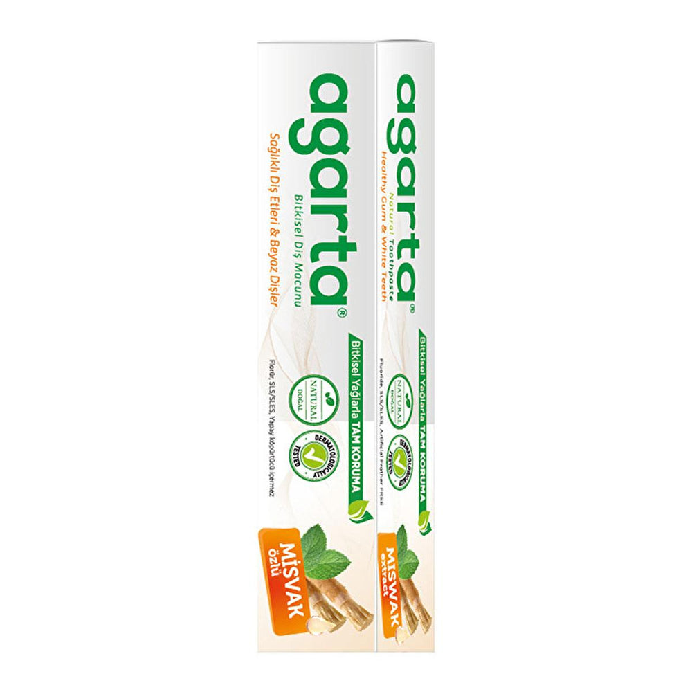Agarta Natural Miswak Extract Fluoride-Free Whitening Toothpaste: Herbal Plaque & Tartar Control for Fresh Breath – 3.38 fl oz Agarta Miswak Toothpaste: Natural Whitening, Fluoride-Free Miswak toothpaste, fluoride-free toothpaste, natural whitening toothpaste, herbal toothpaste, plaque reducing toothpaste, tartar control toothpaste, organic toothpaste, breath freshening toothpaste, natural toothpaste, oral hygiene, dental care, gum health, fluoride free, miswak extract, herbal, breath freshening, plaque con