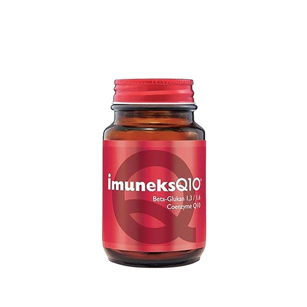 İmuneks Q10 - Antioxidant with Beta Glucan & Coenzyme Q10 - 30 Capsules - image 2