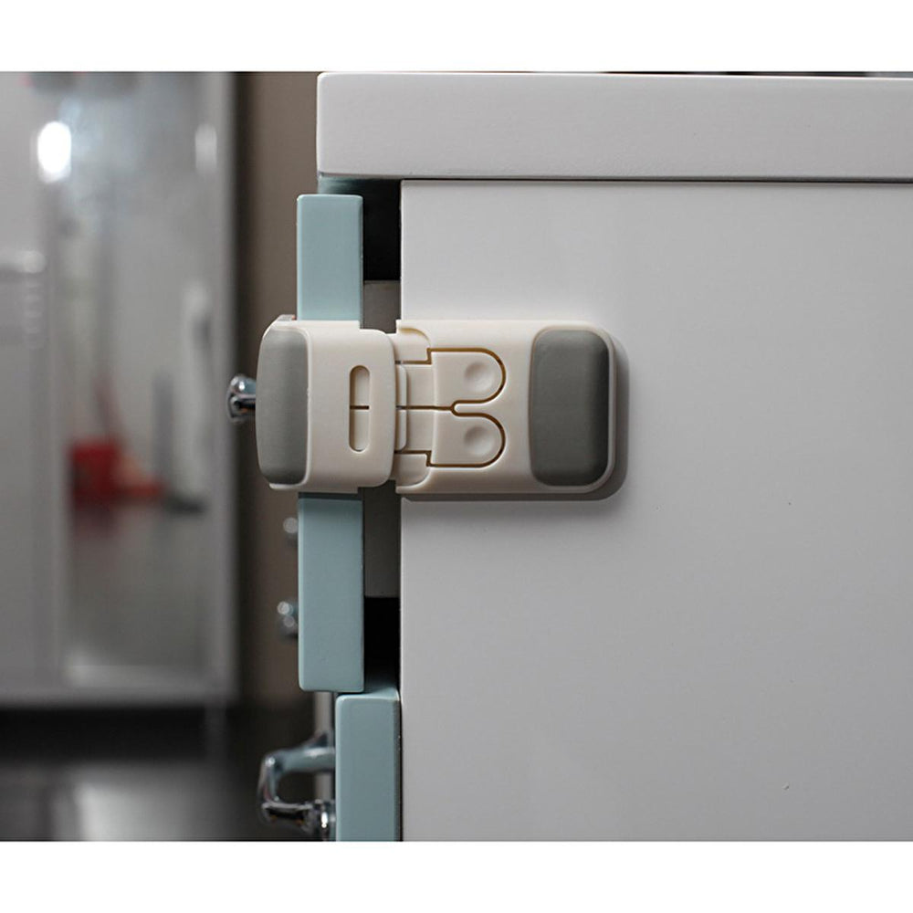 Miny Baby Safety Drawer Lock with Double Security Button - Childproof Solution for Parents - view 4
