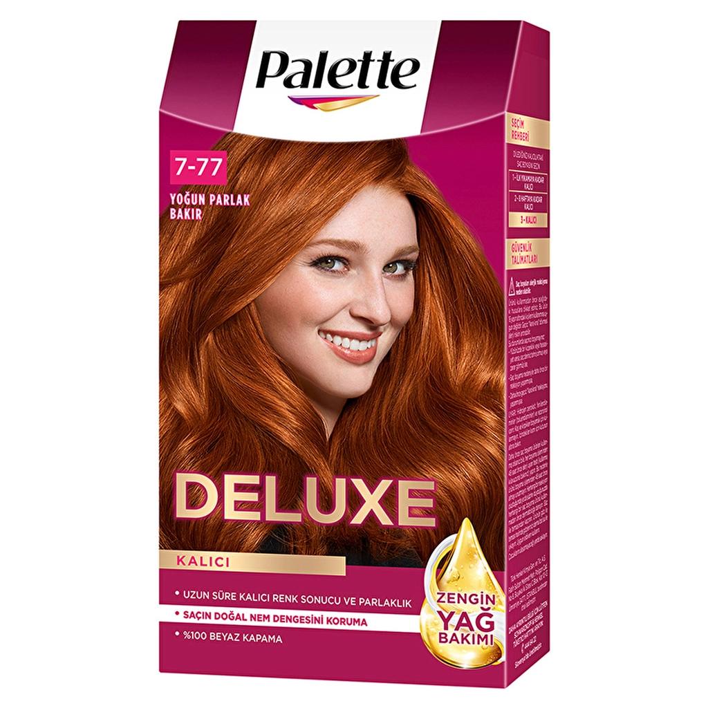 Palette Deluxe Intense Copper Hair Dye 7-77