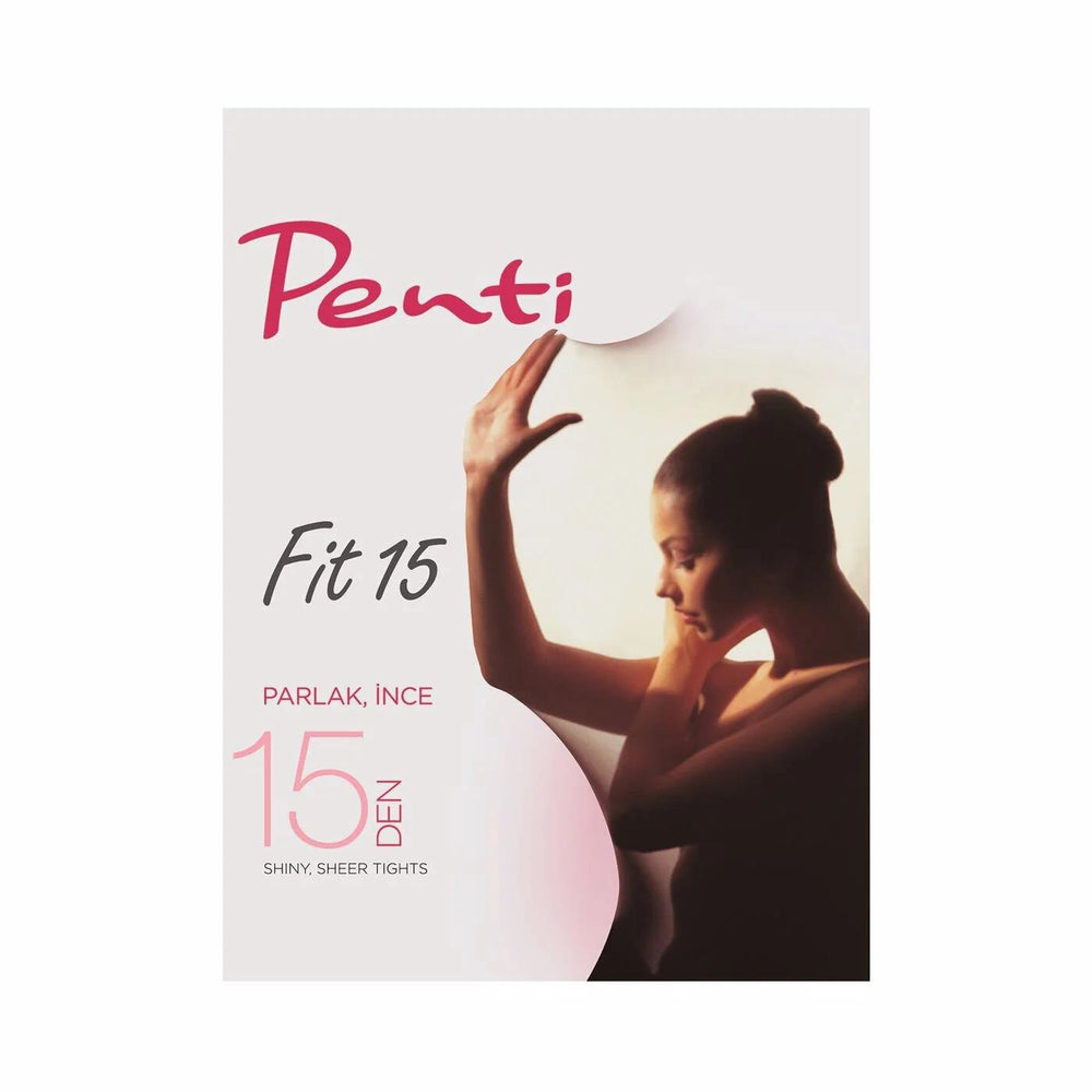 Penti Fit 15 Sheer Tights in Black 1 Pair