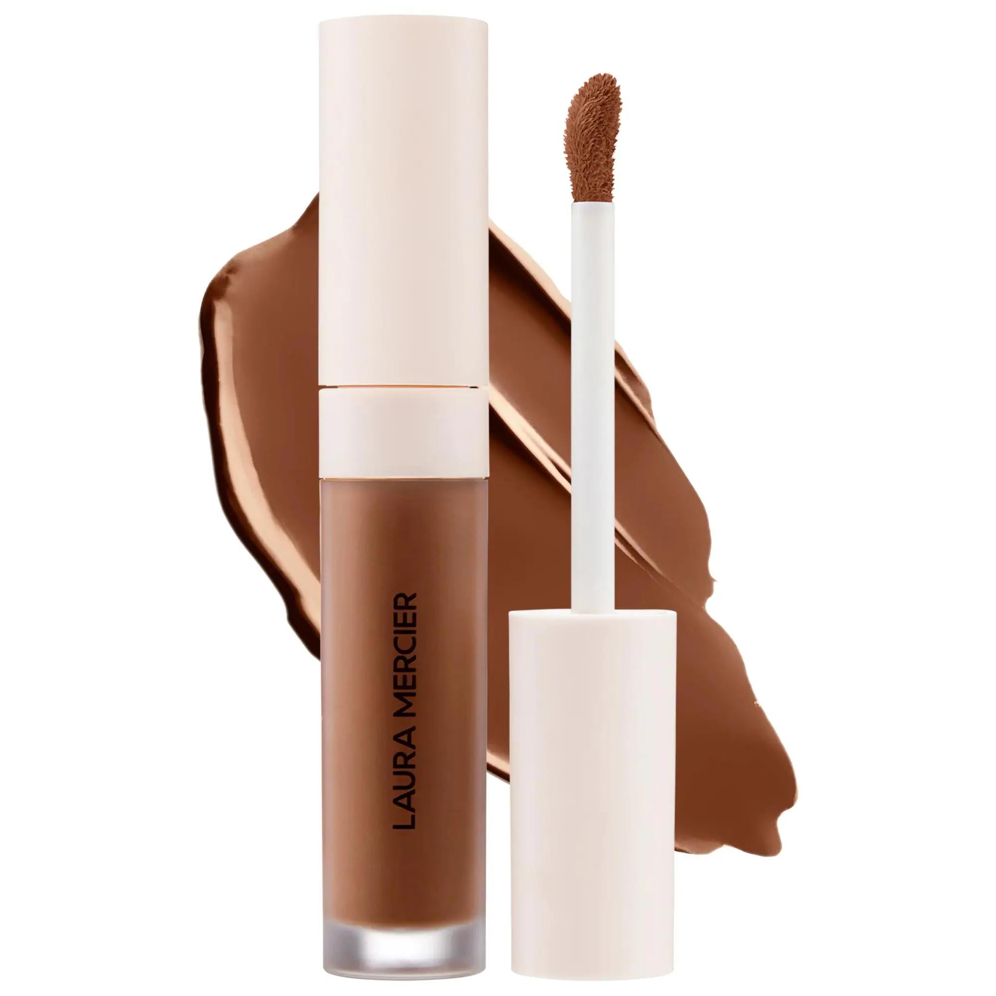Real Flawless Weightless Perfecting Serum Concealer - Long-Lasting, Natural Finish, Hydrating Makeup Real Flawless Serum Concealer - Hydrating, Long-Lasting Makeup serum concealer, multitasking concealer, long-lasting concealer, natural finish makeup, skincare-infused makeup, paraben-free concealer, hydrating concealer, weightless concealer, liquid concealer, medium coverage, green tea extract, paracress extract, hydro-lipid matrix, cleaner beauty, sensitive skin friendly, daily makeup, under-eye concealer,
