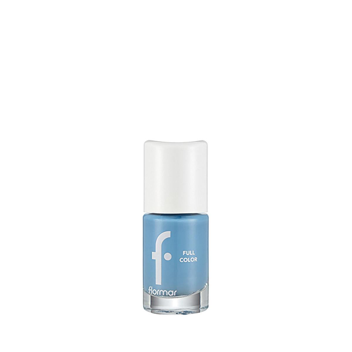 Flormar Full Color Extra Pigmented Nail Polish FC49 Clear Sky, Gök Mavisi vibrant nail polish from Flormar, Flormar nail polish bottle with clear sky shade Flormar Full Color Extra Pigmented Nail Polish - Clear Sky - Vibrant Gök Mavisi for Teenagers & Young Adults | 0.5 fl. oz. Flormar Full Color Extra Pigmented Nail Polish FC49 flormar, nail-polish, extra-pigmented, gok-mavisi, teenagers, young-adults, beauty, nail-care, colorful-nails, ai-generated