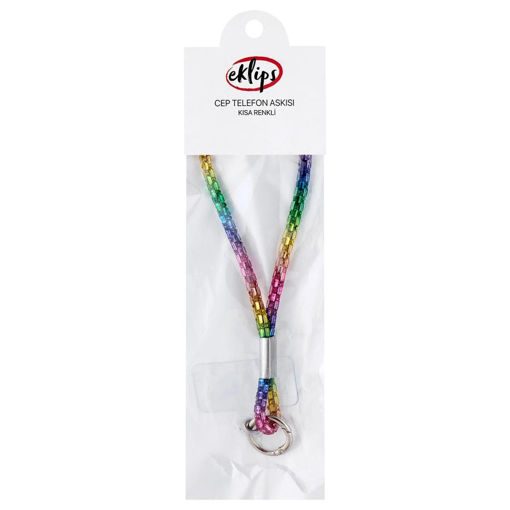 Eklips Colorful Short Phone Strap for Secure Grip 1 pc