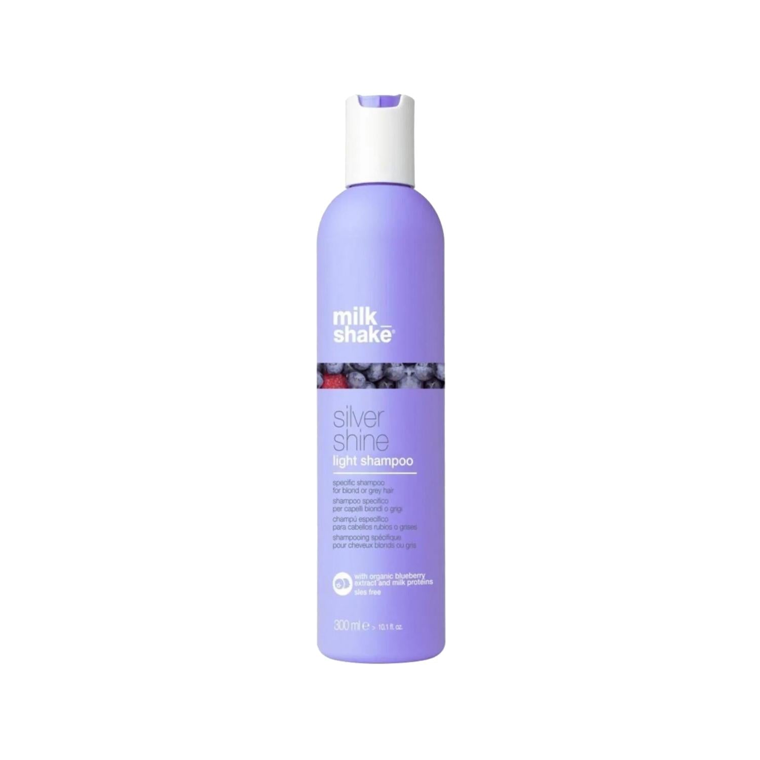 milk_shake Silver Shine Light Şampuan 300 ml - Gentle Hair Care for Shiny Hair milk_shake Silver Shine Shampoo for Shiny Hair milk_shake Silver Shine Light Şampuan, Silver Shine Shampoo, Hair care products, Premium hair shampoo, 300 ml shampoo, Gentle hair care, Shiny hair, Hair nourishment, Lightweight shampoo, Daily hair care, Sensitive scalp, Dry hair, Damaged hair, Colored hair, Hair health