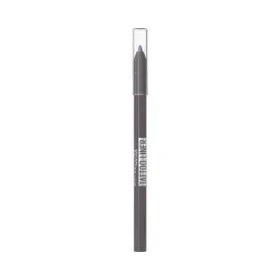 Maybelline Tattoo Liner: Long Lasting Gel Eyeliner - 822 Space Graphite, Smudge-Proof, Define Eyes with Gray Eyeliner Maybelline Tattoo Liner: Long Lasting Gel Eyeliner Maybelline Tattoo Liner, gel eyeliner, long lasting eyeliner, smudge proof eyeliner, 822 Space Graphite, gray eyeliner, Maybelline eyeliner, eyeliner, gel liner, long-wear eyeliner, smudge-resistant eyeliner, gray eye makeup, eye makeup, cosmetic, beauty, defined eyes, eye enhancement, makeup, gifts for her, beauty products, eye makeup trend