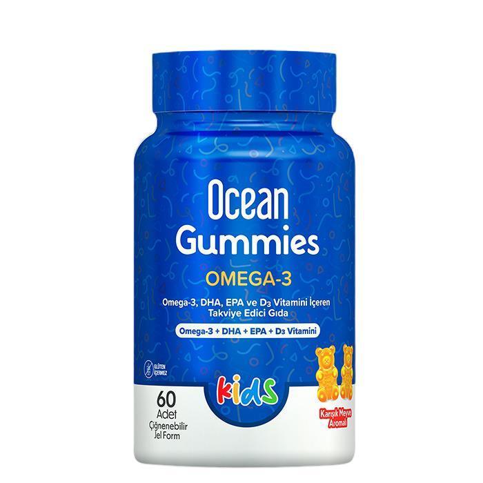 Ocean Gummies Omega 3 Kids: Delicious Chewable for Healthy Brain & Eye Development - 60 Count Ocean Gummies Omega 3 Kids: Brain & Eye Health - Chewable Omega 3 gummies for kids, Children's omega 3 supplement, Chewable omega 3 for children, Kids fish oil gummies, Omega 3 brain development, Omega 3 eye health kids, Omega 3 Supplement for Kids, Omega 3, kids supplements, brain development, eye health, chewable vitamins, gummy vitamins, kids health, nutritional supplements, children's health, healthy developmen