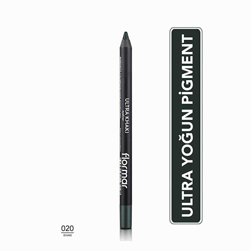 Flormar Mat Eye Pencil - Ultra Pigmented, Soft-Tipped & Matte Finish for Intense Eye Color - view 4