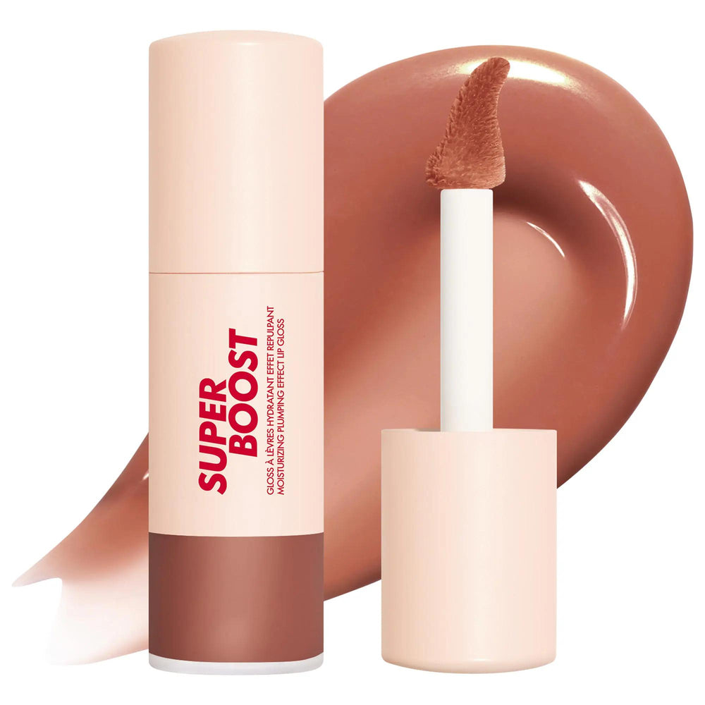 Super Boost - Moisturizing & Plumping Lip Gloss with Hyaluronic Acid - High-Shine Finish Super Boost Lip Gloss - Moisturizing & Plumping Moisturizing Lip Gloss, Plumping Lip Gloss, Hyaluronic Acid Lip Care, Long-wearing Lip Gloss, High-shine Lip Gloss, Lip Care, Cosmetics, Beauty Products, Hydrating Lip Products, Lip Plumping, Healthy Lips, Glossy Finish, Lip Grip Applicator, Cosmetic Gifts, Beauty Essentials