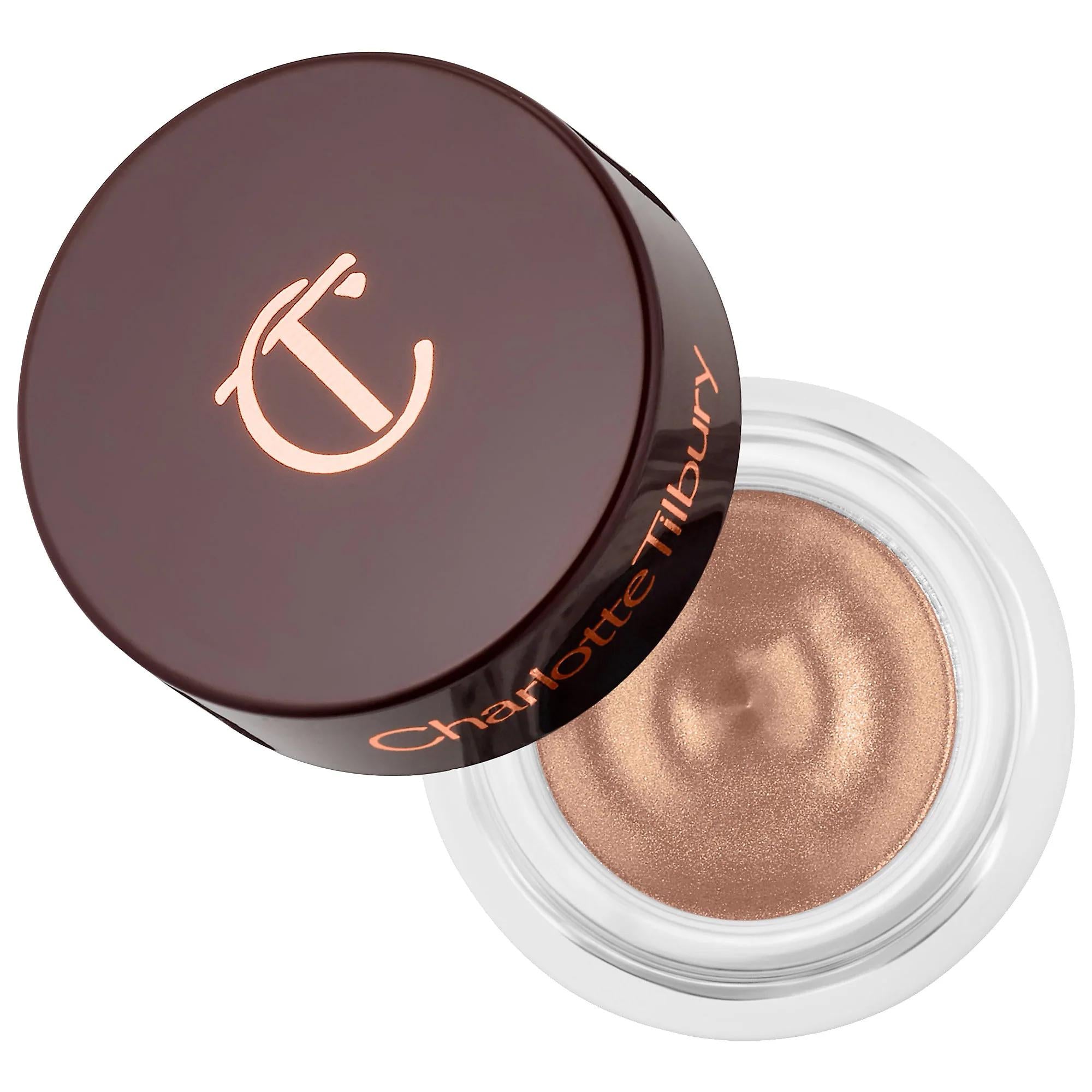 Charlotte Tilbury Eyes To Mesmerize: Long Lasting Cream Eyeshadow - Non-Creasing, Blurring &amp; Easy Application for Sensitive Skin Charlotte Tilbury Cream Eyeshadow: Long Lasting &amp; Non-Creasing Cream Eyeshadow, Long lasting eyeshadow, Non creasing eyeshadow, Vegan eyeshadow, Cruelty free eyeshadow, Eyeshadow for sensitive skin, Easy to apply eyeshadow, Blurring eyeshadow, eyeshadow, eye makeup, makeup, long-wear eyeshadow, crease-proof eyeshadow, vegan makeup, cruelty-free makeup, sensitive skin makeup, easy 