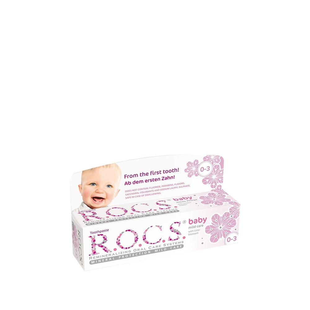 Rocs Baby Toothpaste with Chamomile Extract for 0-3 Years Old - Natural Oral Care for Infants - image 2