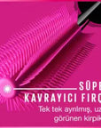 Maybelline New York Lash Sensational Firework Mascara - Waterproof, Volumizing, Lengthening Mascara for Dramatic Eye Makeup Maybelline Lash Sensational Firework Mascara - Waterproof & Volumizing Maybelline New York Lash Sensational Firework Mascara, waterproof mascara, volumizing mascara, lengthening mascara, intense black mascara, dramatic eye makeup, long-lasting mascara, special brush design, Carbon Black pigments, elastic polymers, film-forming agents, cosmetic, eye makeup, beauty product, makeup essent