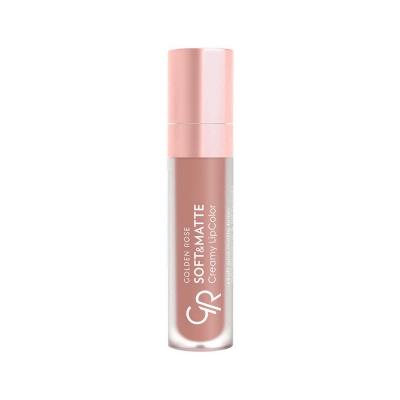 Golden Rose Soft Matte Creamy Lipcolor 103 - Long-Lasting Moisturizing Lip Color Golden Rose Soft Matte Lipcolor 103 - Moisturizing Lip Color soft matte lip color, creamy lipcolor, long-lasting lip color, moisturizing lip product, jojoba and avocado oil lip care, lip care, cosmetics, beauty products, makeup, lipstick, matte lipstick, creamy lipstick