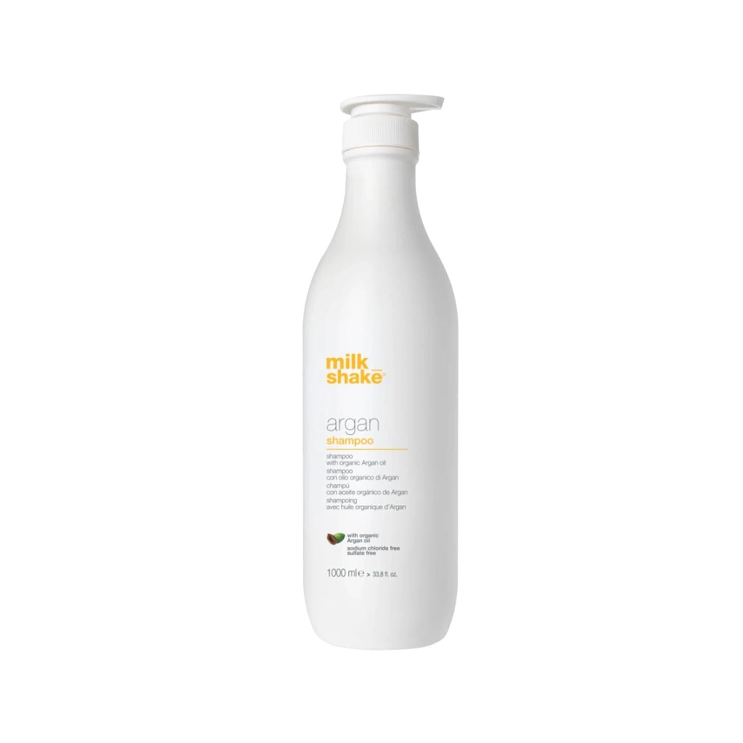 milk_shake Argan Oil Shampoo - Sulfate-Free, Organic, 1000ml for Nourished Hair milk_shake Argan Oil Shampoo - Sulfate-Free & Organic sulfate-free shampoo, argan oil shampoo, organic hair care, natural shampoo, milk_shake argan shampoo, nourishing shampoo, moisturizing shampoo, gentle hair care, chemical-free shampoo, long-lasting shampoo, hair nourishment, argan oil benefits, organic shampoo, hair care routine, healthy hair, vibrant hair