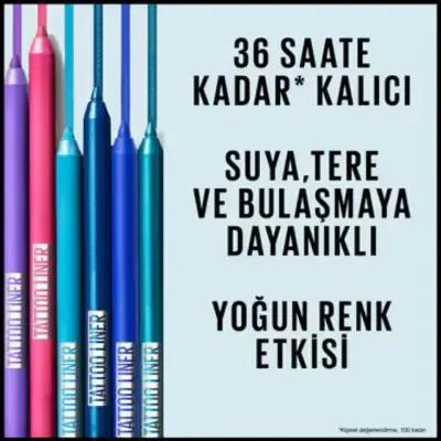 Maybelline New York Tattoo Liner Jel Göz Kalemi - 817 Vivid Green, Suya Dayanıklı, Çarpıcı Burgundy Rengi, Kolay Uygulama Maybelline Tattoo Liner - Suya Dayanıklı Burgundy Göz Kalemi Jel Göz Kalemi, Maybelline New York, Tattoo Liner, Burgundy Rengi, Suya Dayanıklı Makyaj, Göz Makyajı, Kalıcı Makyaj, Kozmetik, Makyaj Ürünleri, Göz Kalemi, Jel Makyaj, Burgundy Göz Kalemi, Suya Dayanıklı Göz Kalemi
