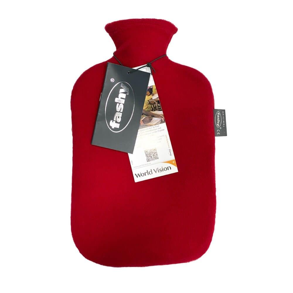 Fashy Odorless Hot Water Bottle with Cover - 2 Liter | Certified Quality - image 6