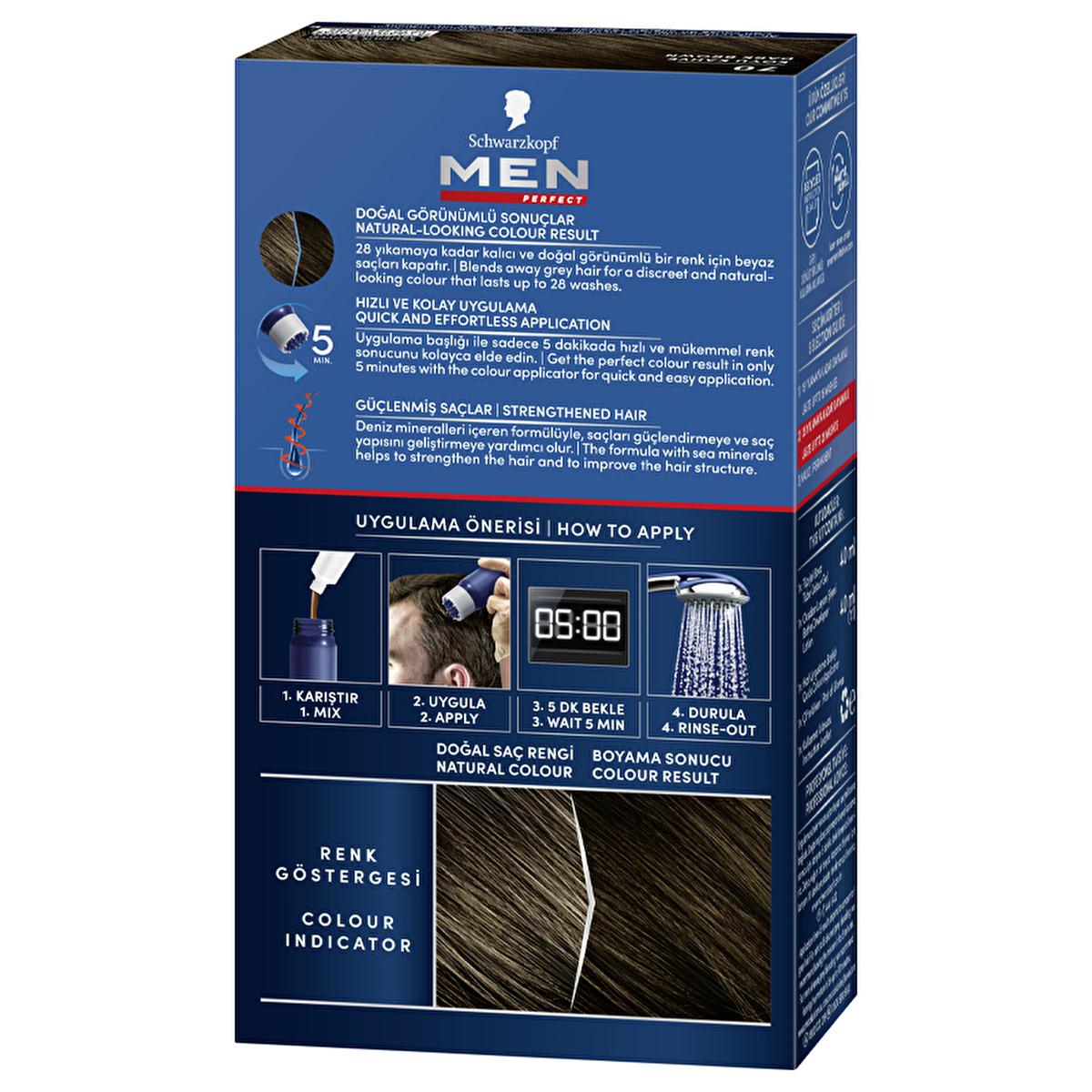 Men Perfect Koyu Kahve Saç Boyası - 70 Dark Brown Men's Hair Dye for Grey Hair Coverage Men Perfect Dark Brown Hair Dye for Men men's hair dye, grey hair coverage, natural looking hair color, quick hair dye, dark brown hair dye, men's grooming, hair coloring for men, at-home hair dye, cosmetic hair products