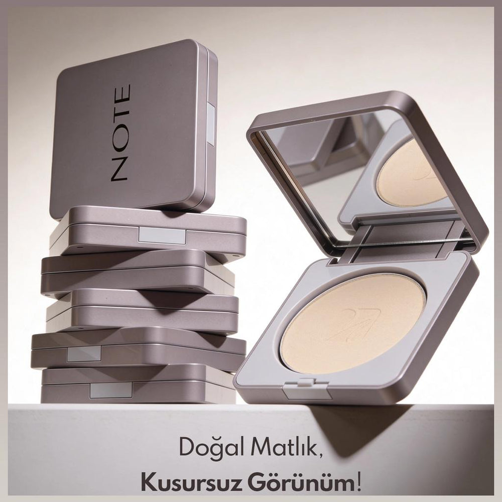 Note Cosmetique Pure Guard Compact Powder Matte Finish 120 Beige Harmony