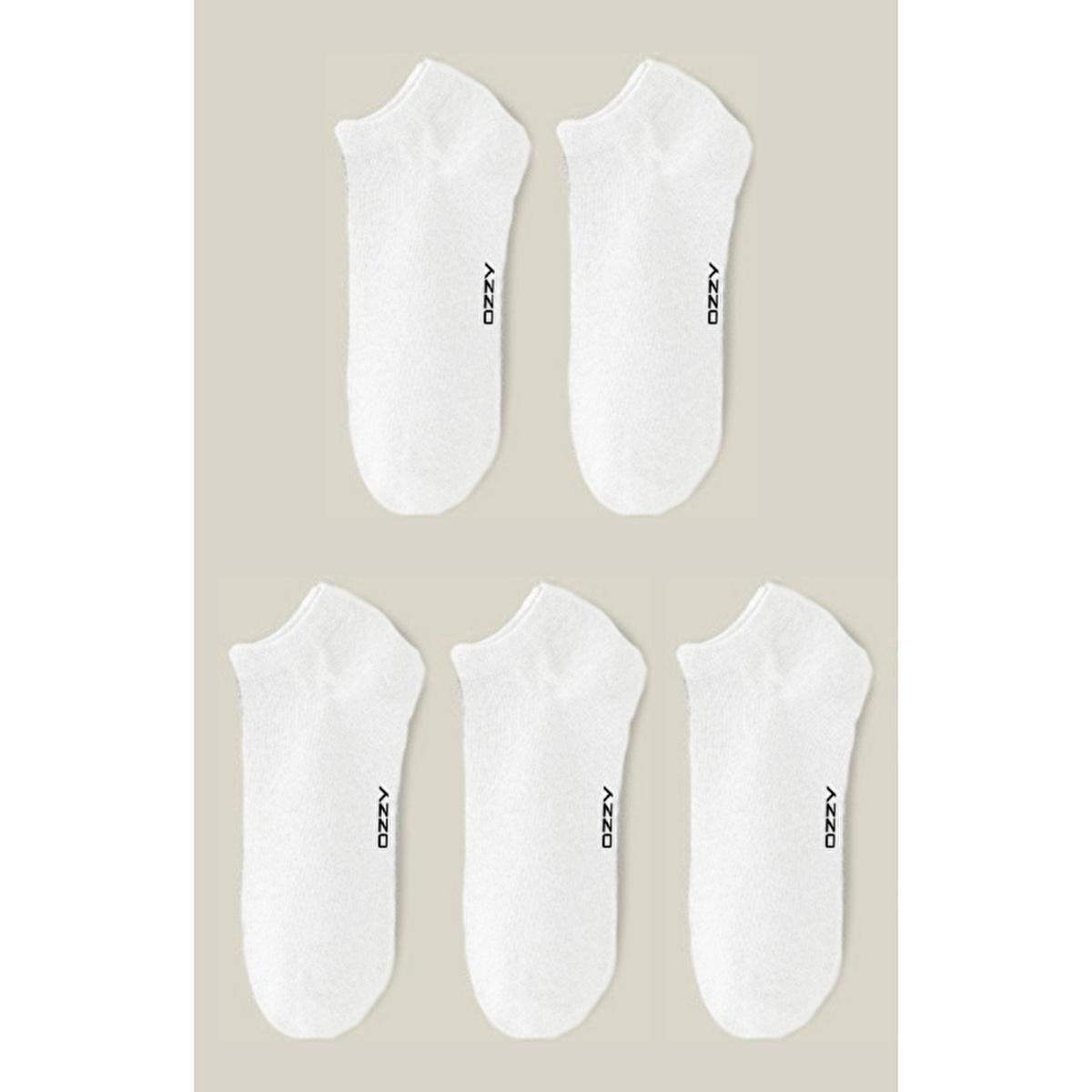 Ozzy Socks Women's 5-Pack Seamless Cotton Socks - Comfortable Footwear for Women, Sizes 36/40