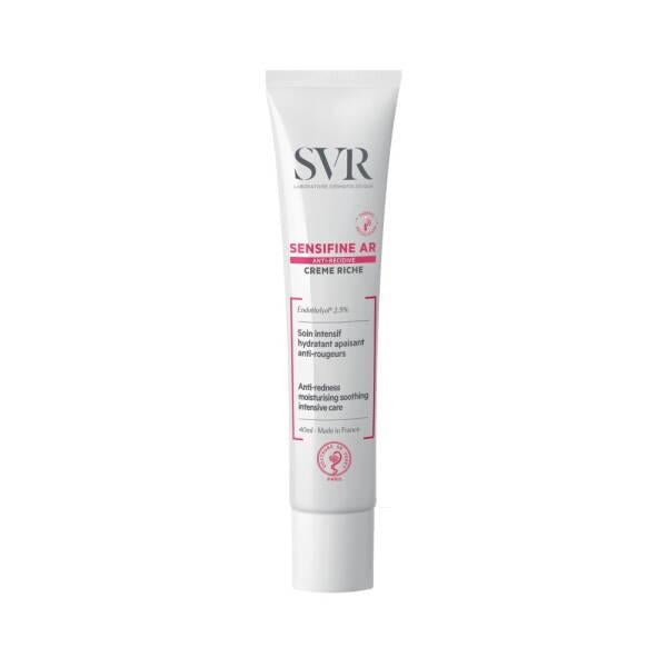 SVR Sensifine AR Creme Riche 40ml - 24-Hour Hydration Moisturizing Cream for Sensitive Skin - Face Cream