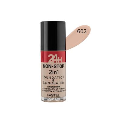 pastel 24h non-stop 2in1 foundation concealer 30 ml, pastel creamy foundation and concealer Pastel 24H Non-Stop 2in1 Foundation Concealer - 30 ml Pastel 24H Non-Stop 2in1 Foundation Concealer - 30 ml pastel, 24h-non-stop, 2in1-foundation, concealer, makeup, vegan, cruelty-free, high-coverage, long-lasting, ai-generated