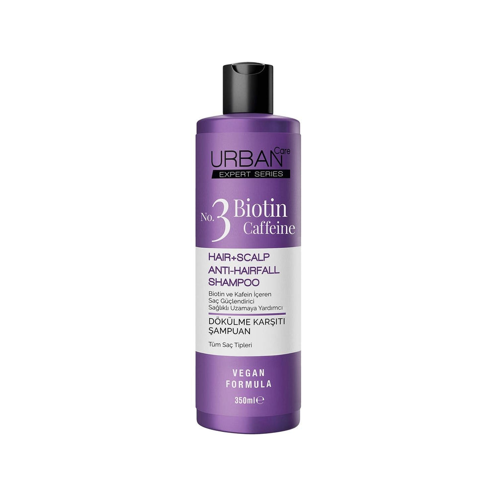 Urban Care Expert Series Biotin and Caffeine Shampoo - Nourishing, Sulfate-Free, 11.83 fl oz - image 3