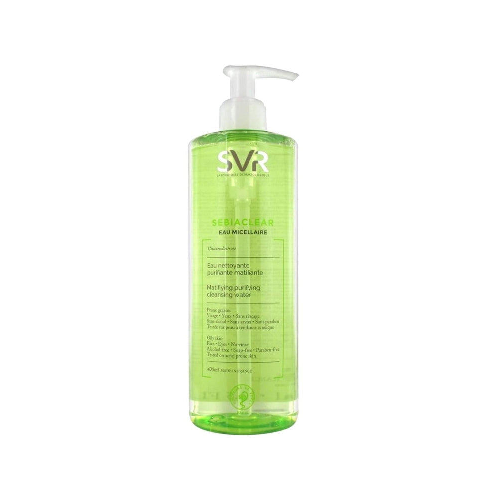 SVR Sebiaclear Micellar Cleansing Solution 400ml - Gentle, Non-Comedogenic Skincare for Oily, Sensitive Skin - image 2