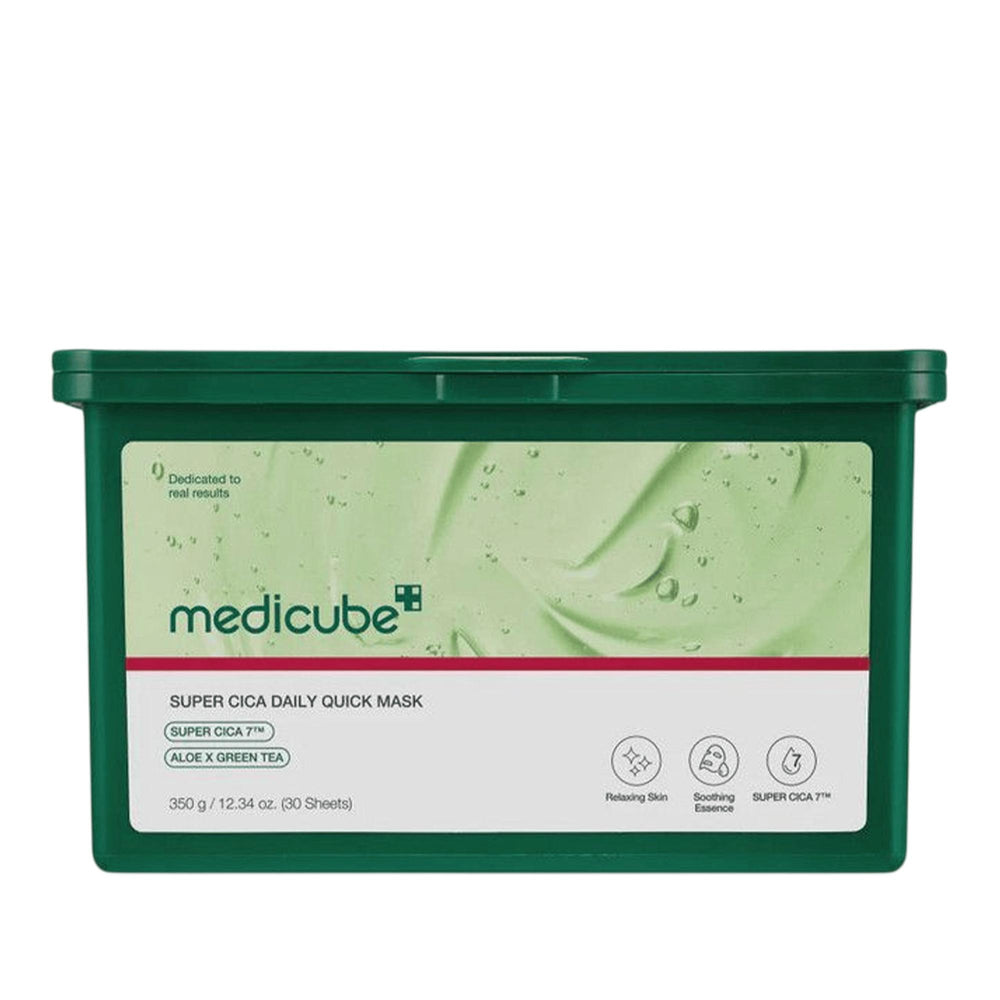 Medicube Super Cica Daily Quick Mask Soothing Sheet Masks 30 pcs