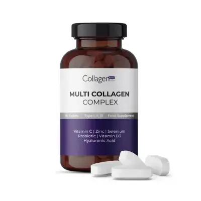 Collagen Forte Multi Collagen Complex Supplement for Skin, Hair & Nail Health - 90 Tablets Collagen Forte Multi Collagen Complex - 90 Tablets for Skin, Hair & Nails Collagen Supplement, Multi Collagen Complex, Skin Health Supplement, Hair and Nail Support, Dietary Collagen, Anti-Aging Supplement, Wellness Supplement, Beauty Supplement, Health and Wellness, Dietary Supplements, Skin Care, Hair Care, Nail Care