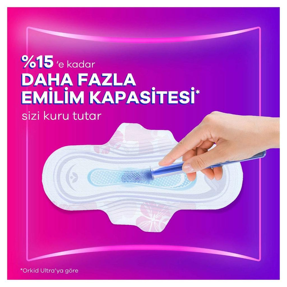 Orkid Platinum Night Size 3 Sanitary Pads 10 Count