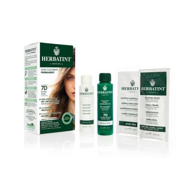 Herbatint 7D Golden Blonde Hair Dye: Natural, Plant-Based Color for Sensitive Scalp | Ammonia &amp; Paraben-Free Herbal Hair Coloring - image 5