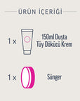 Veet Pure Hair Removal Cream - Ammonia-Free, Quick 4-6 Min Application, Sensitive Skin Friendly Veet Pure Hair Removal Cream - Quick & Painless hair removal cream, Veet Pure, ammonia-free hair removal, quick hair removal, sensitive skin hair removal, painless hair removal, easy hair removal, cosmetic, personal care, beauty products, grooming