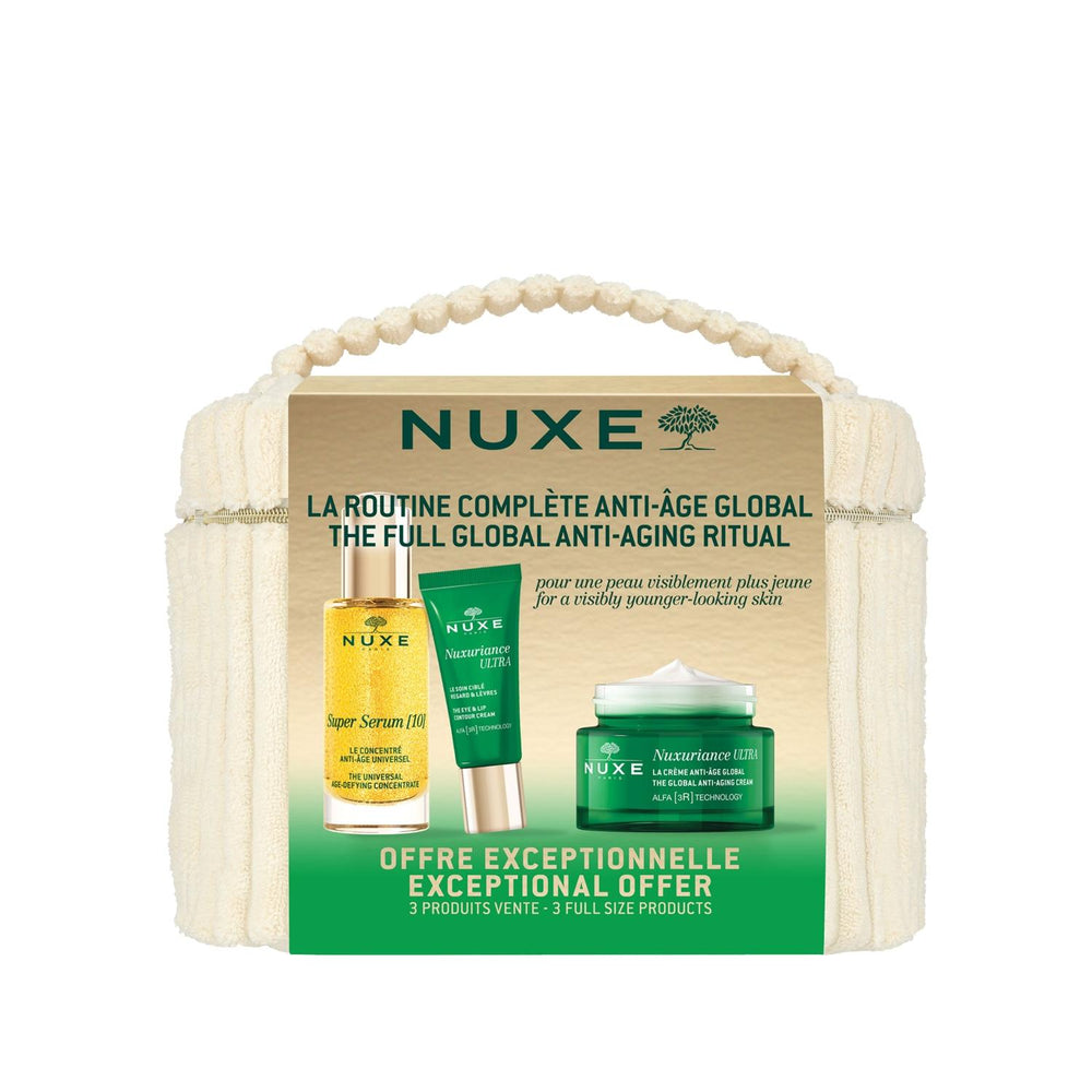 Nuxe Nuxuriance Ultra Anti-Aging Skincare Set - Luxury Skincare for Mature Skin with Day Cream, Eye Cream & Super Serum Nuxe Nuxuriance Ultra Anti-Aging Skincare Set Nuxe Nuxuriance Ultra, Anti-Aging Skincare Set, Skincare for mature skin, Luxury skincare products, Global anti-aging skincare, Skincare routine, Day Cream, Eye Cream, Super Serum, Premium skincare, Anti-aging benefits, Wrinkle reduction, Fine line reduction, Youthful-looking skin, Skincare gifts, Luxury gifts