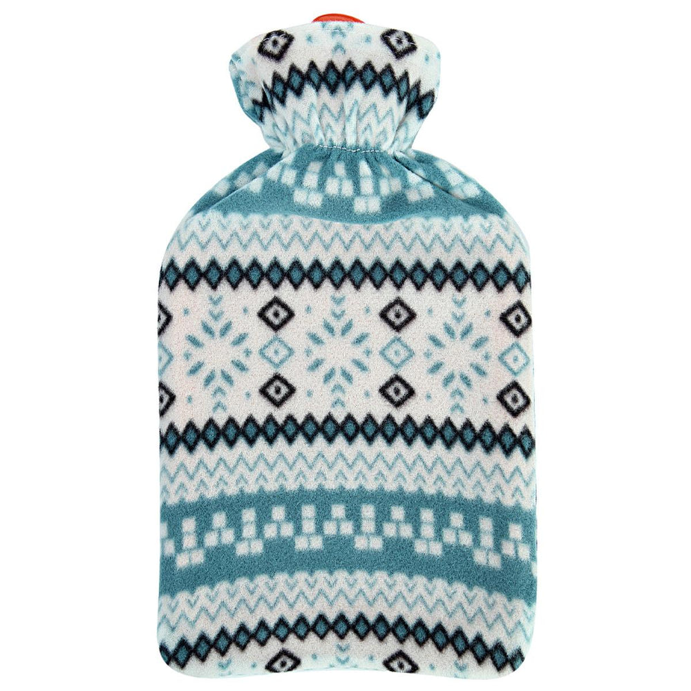 VPW Soft Fleece Covered 2-Liter Hot Water Bottle for Pain Relief & Warmth - Hygiene Products