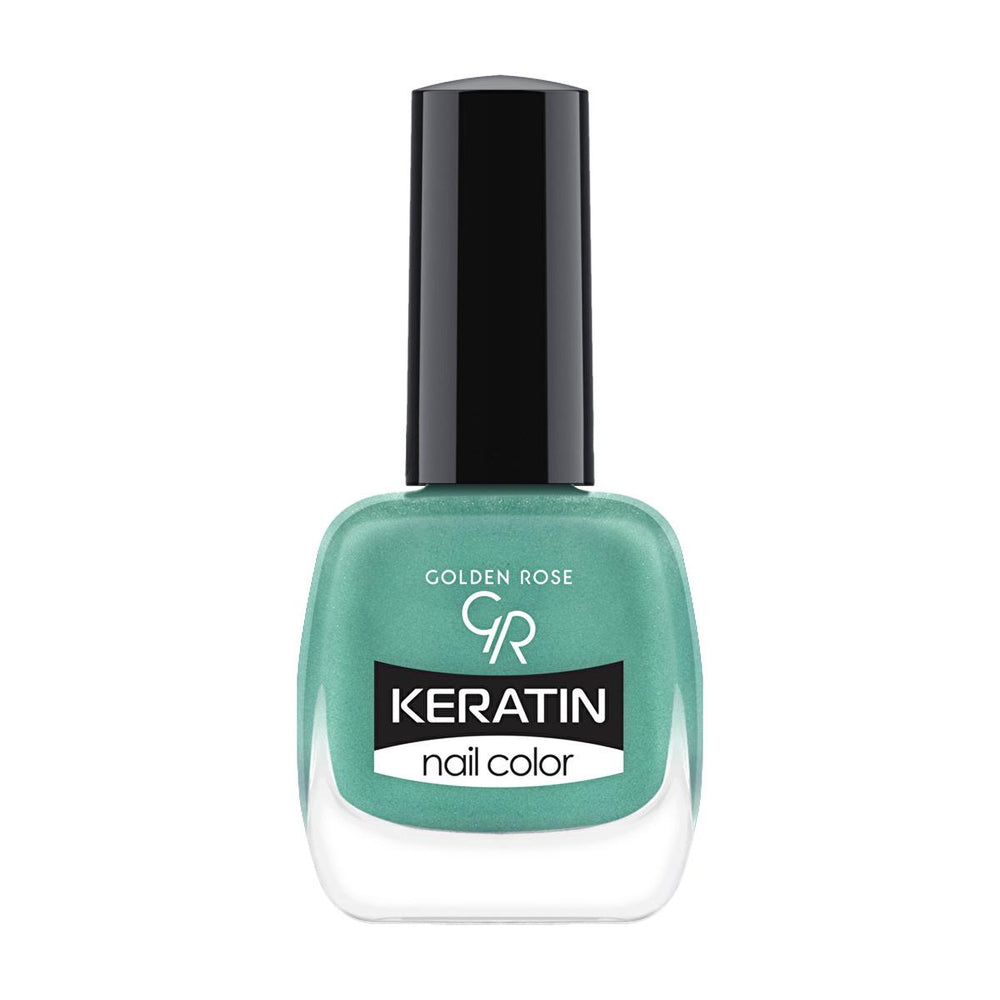 Golden Rose Keratin Nail Polish - Long-Lasting Vibrant Nail Color with Nourishing Keratin Benefits - Nail Polish