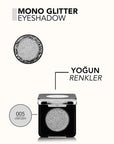 Flormar Mono Metallic Eyeshadow 005 Star Light 4g