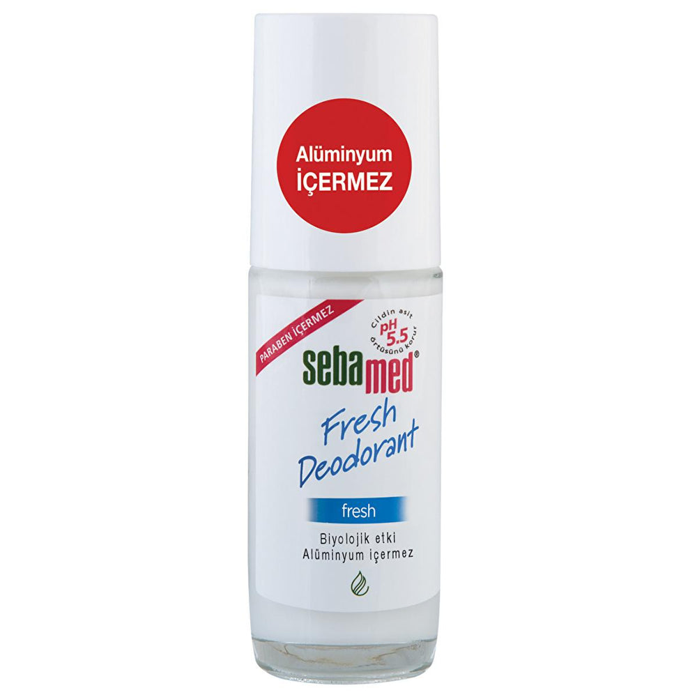 Sebamed Women's Deodorant Roll-On Fresh - pH Balanced, Long Lasting Freshness for Sensitive Skin, 1.69 fl oz - Deodorant