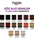 Palette Hair Dye - 3-0 Dark Brown with Keratin & Nourishing Oils for Vibrant Color Palette Dark Brown Hair Dye with Keratin - Vibrant & Nourishing hair dye, dark brown hair color, nourishing hair dye, intense pigment hair color, keratin hair dye, Palette hair products, hair care, hair coloring, dark brown hair dye, vibrant hair color, long-lasting hair color