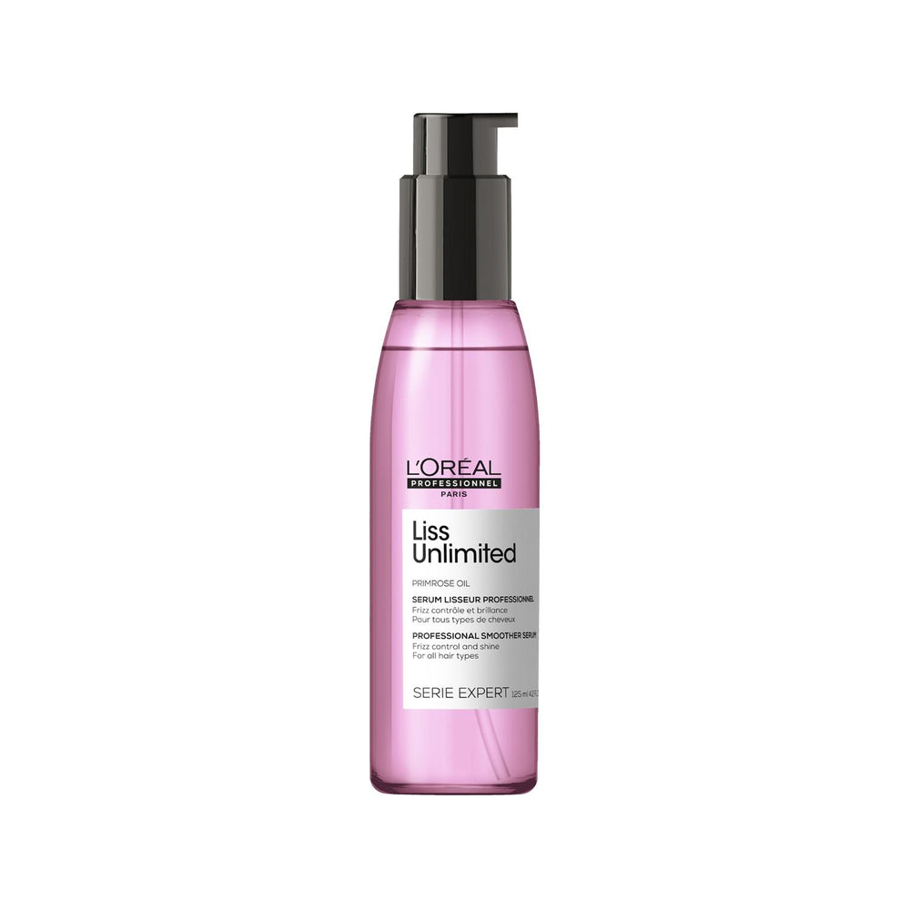 Loreal Professionnel Paris Serie Expert Liss Unlimited Hair Care Oil - Anti-Frizz, Intense Softness, 125ml - Hair Mask