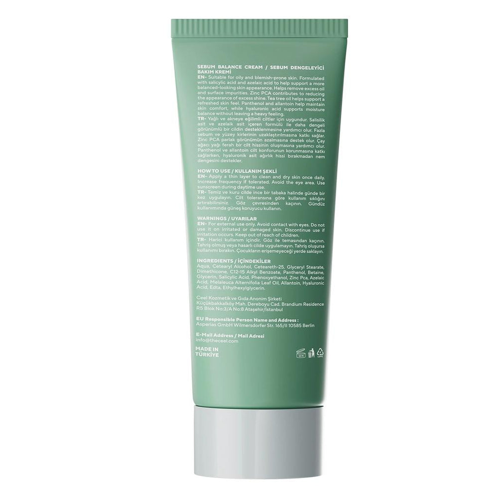 The Ceel Blemish-Prone Skin Face Cream for Clearer Look 50 ml