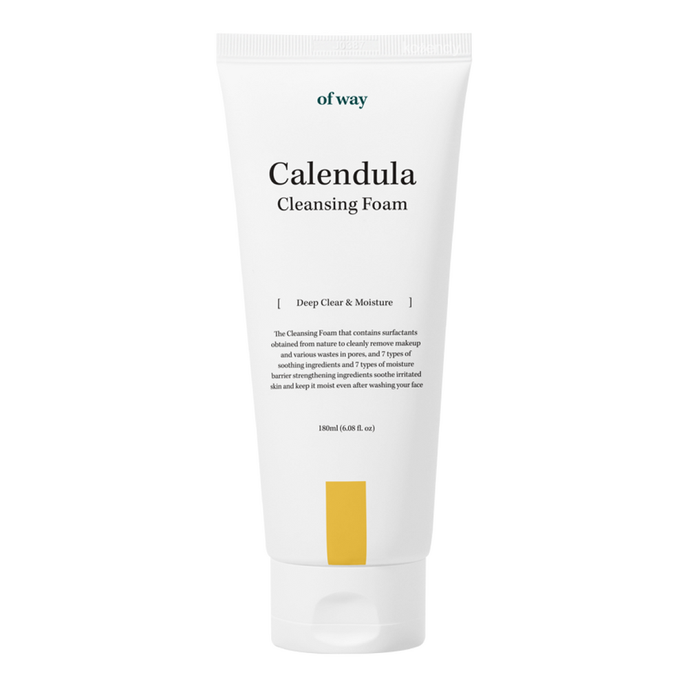 Of Way Calendula Deep Clear Cleansing Foam Pore Purifying 180ml